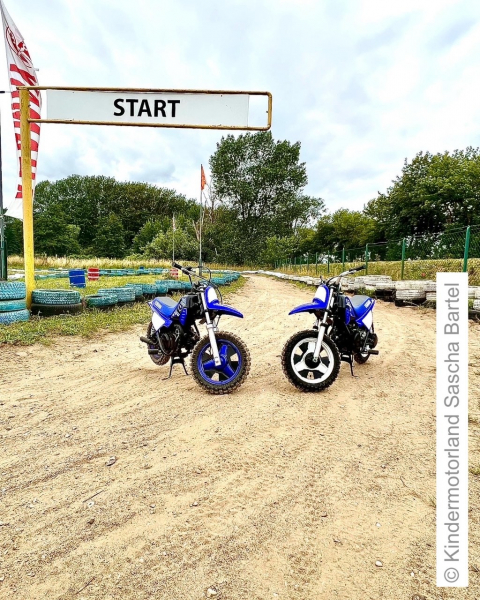 Kindermotorland Motorrad fahren